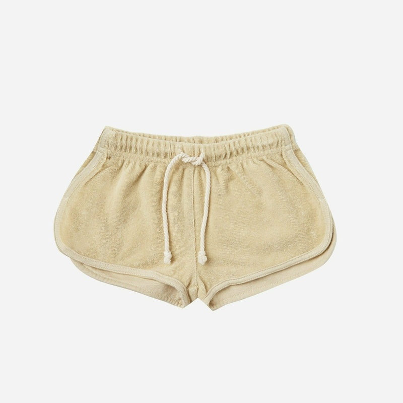 Terry Track Short – Butter