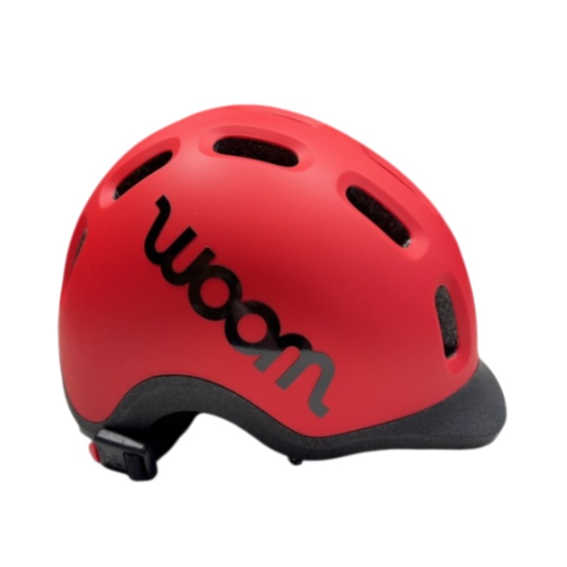 Woom Ready Kids Helmet, Red, M
