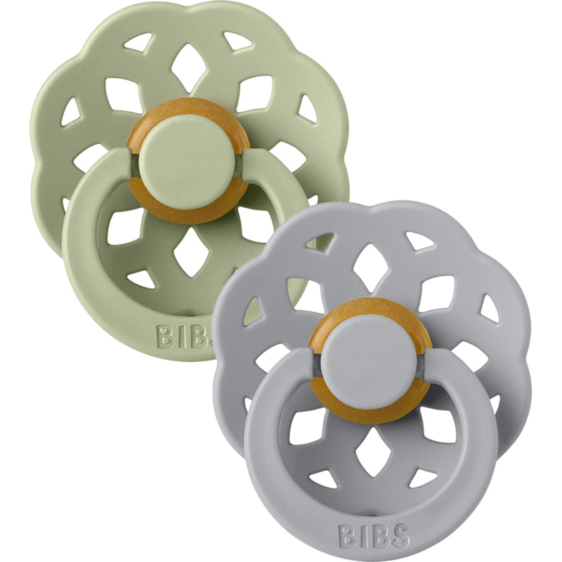 BIBS Boheme 2-Pack | Sage/Cloud