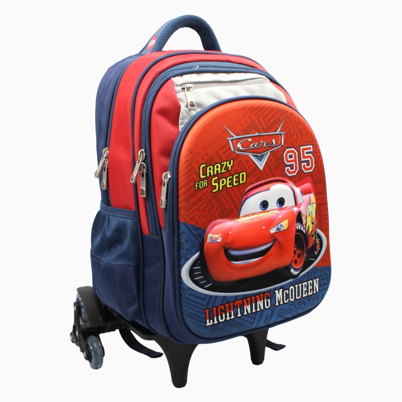Cars School Set – 18 Inches (Backpack + Pencil Case)