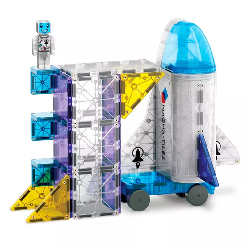 Magna-Tiles Space + microMAGS – 32 Piece Set