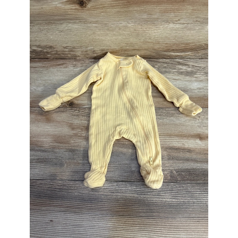 Member’s Mark Ribbed Sleeper Yellow sz Newborn Yellow Newborn