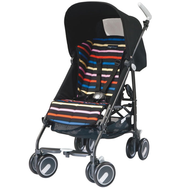 Peg Perego Pliko Mini Lightweight Umbrella Stroller – Neon