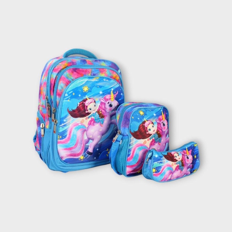Unicorn 18 Inches School Set
