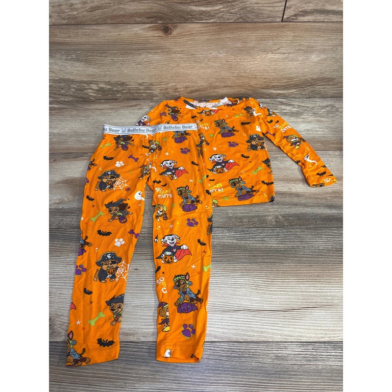 Bellabu Bear x Nickelodeon Paw Patrol Halloween Pups Pajama Set Orange sz 2T Orange 2T
