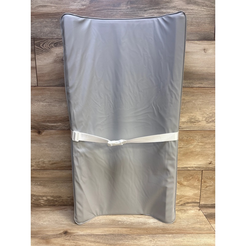 Blissful Diary Vegan Leather Changing Pad w/ Waterproof Cover in Grey