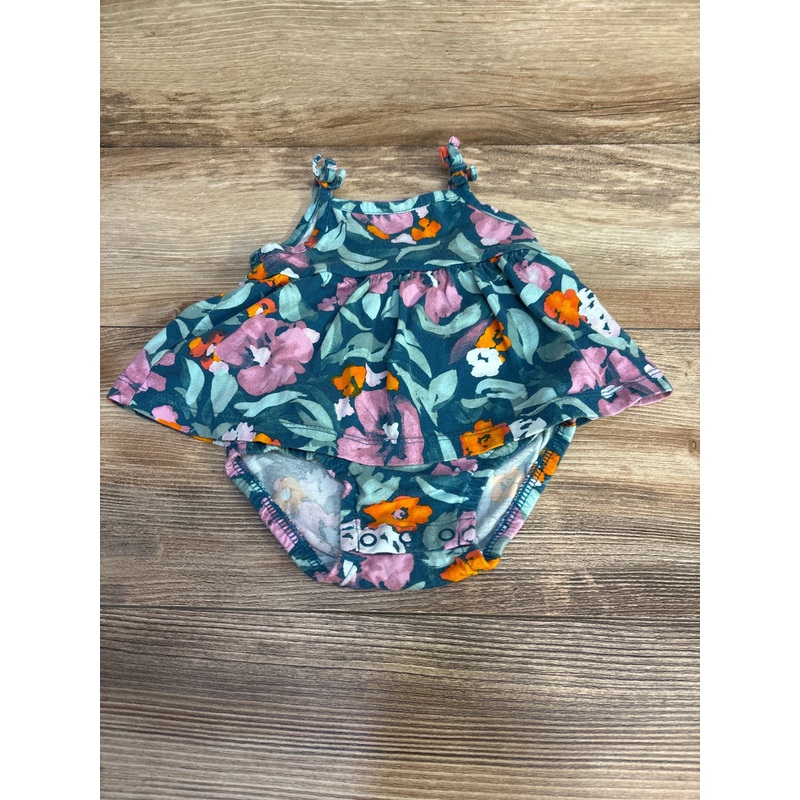 Carter’s Floral Bodysuit Dress Blue sz 3m Blue 3m