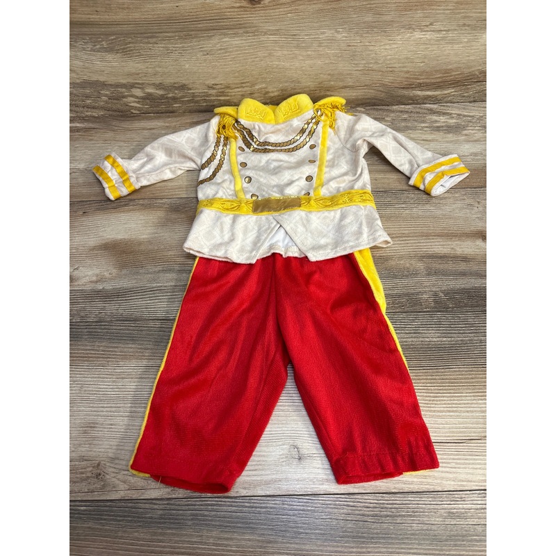 Disney 2pc Prince Charming Costume sz 3-6m Beige 3m