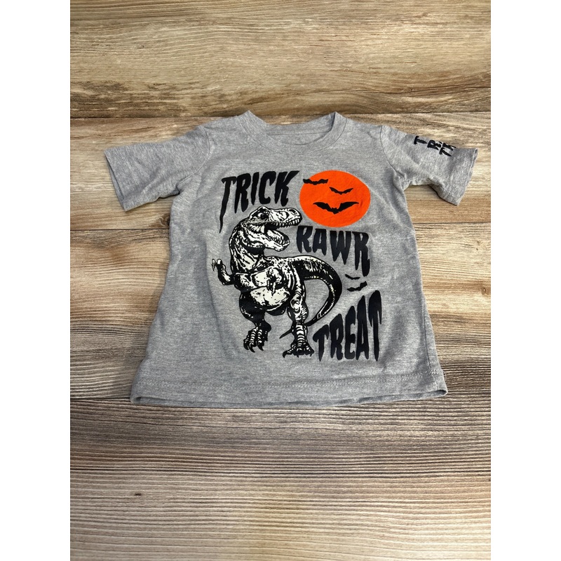 Eighty Eight Trick Rawr Treat Shirt Grey sz 2T Grey 2T
