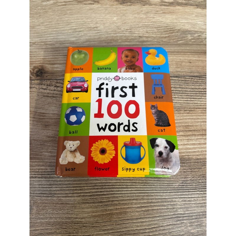 First 100 Padded: First Book of Words Board Book