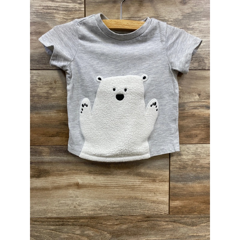 First Impressions Bear Shirt Grey sz 18m Grey 18m
