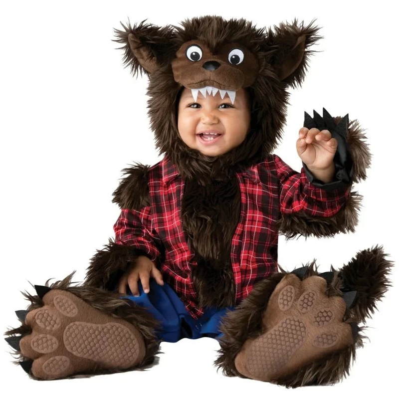 Incharacter Wee Werewolf Costume Brown sz 18-24m Brown 18m