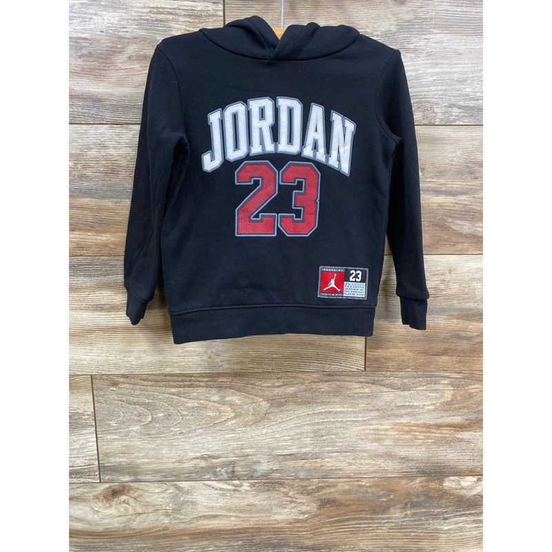 Jordan Logo Pullover Hoodie Black sz 3T Black 3T