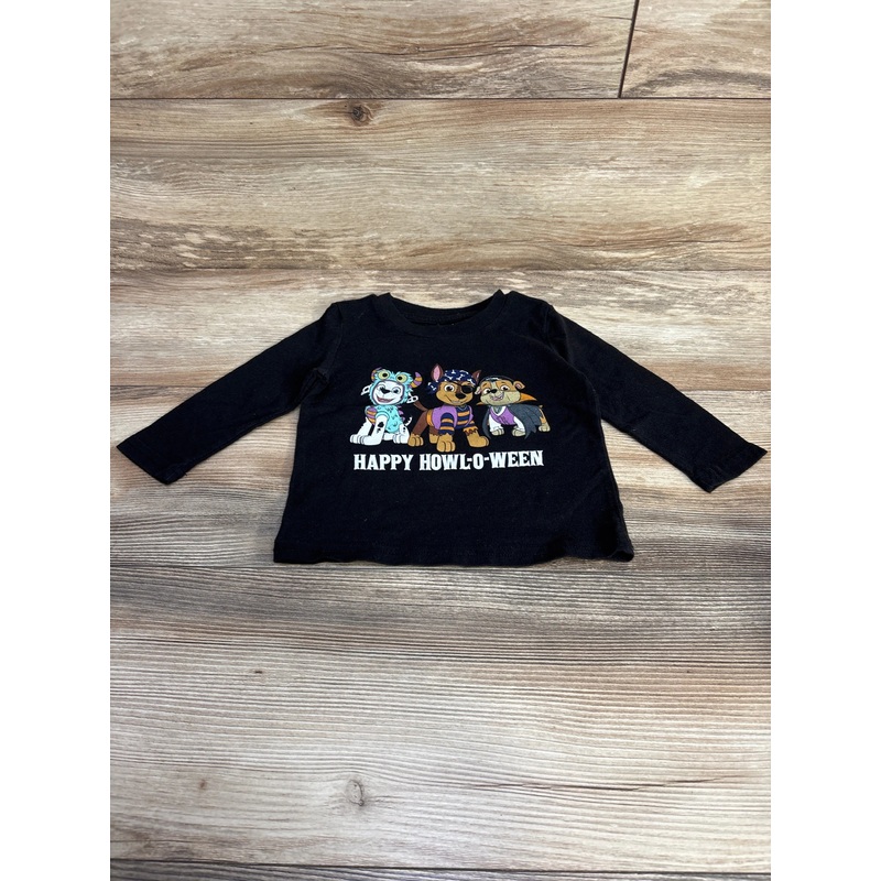 Jumping Beans Paw Patrol Happy Howl-o-Ween Shirt Black sz 12m Black 12m