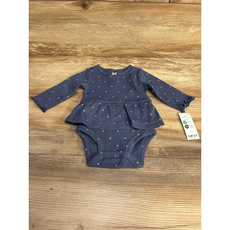 NEW Carter’s Peplum Bodysuit Blue sz 3m Blue 3m