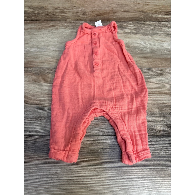 Old Navy Henley Romper Pink sz 0-3m Pink Newborn