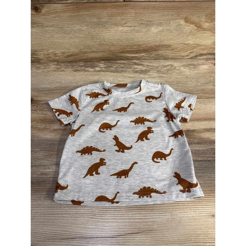 Shein Dinosaur Shirt Grey sz 12-18m Grey 12m