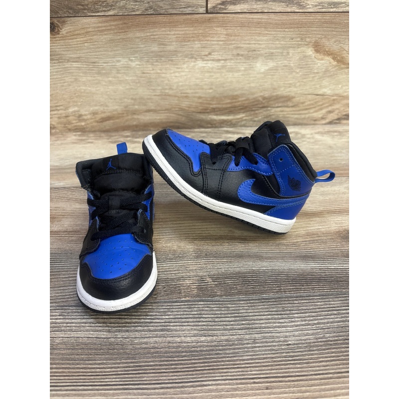 Air Jordan 1 Mid TD ‘Hyper Royal’ Sneakers sz 9c