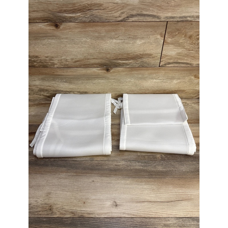 BreathableBaby Breathable Mesh Crib Liner in White