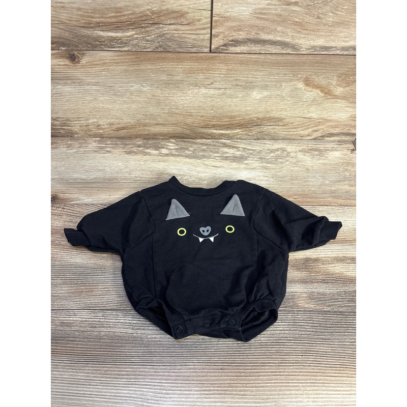 Cat & Jack Bat Romper Black sz Newborn Black Newborn
