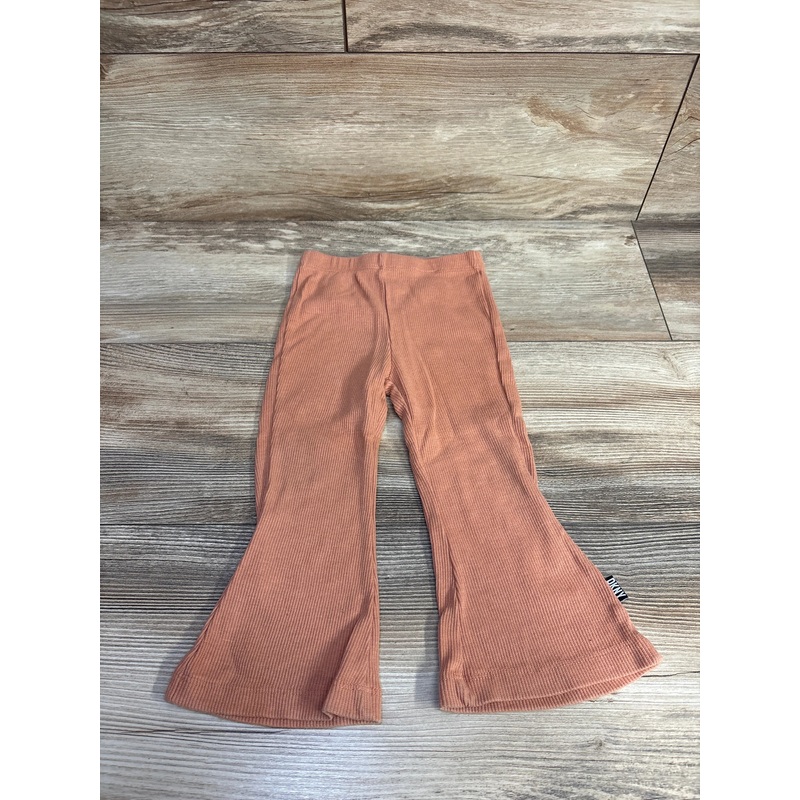 DKNY Ribbed Leggings sz 2T Orange 2T
