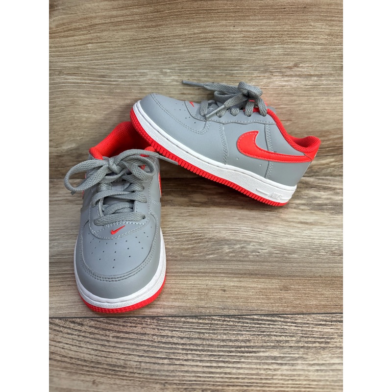 Force 1 TD ‘Light Smoke Bright Crimson’ Sneakers sz 9c