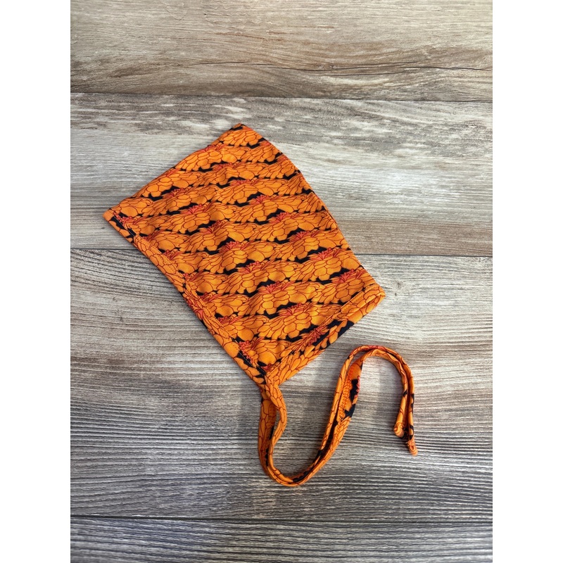 Kate Quinn Bonnet Orange sz 12-18m