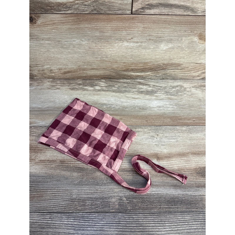 Kate Quinn Gingham Bonnet Red sz 12-18m