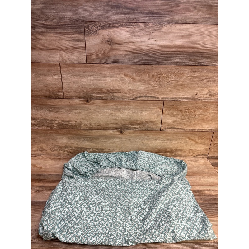 Levtex Baby Fitted Crib Sheet, Green