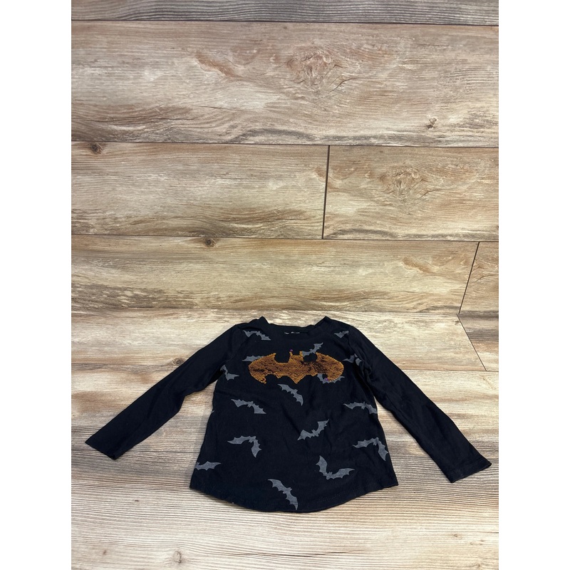 Long Sleeve Bat Shirt Black sz 3T Black 3T