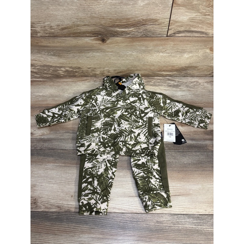 NEW Volcom 2pc Hoodie & Joggers Green sz 12m Green 12m