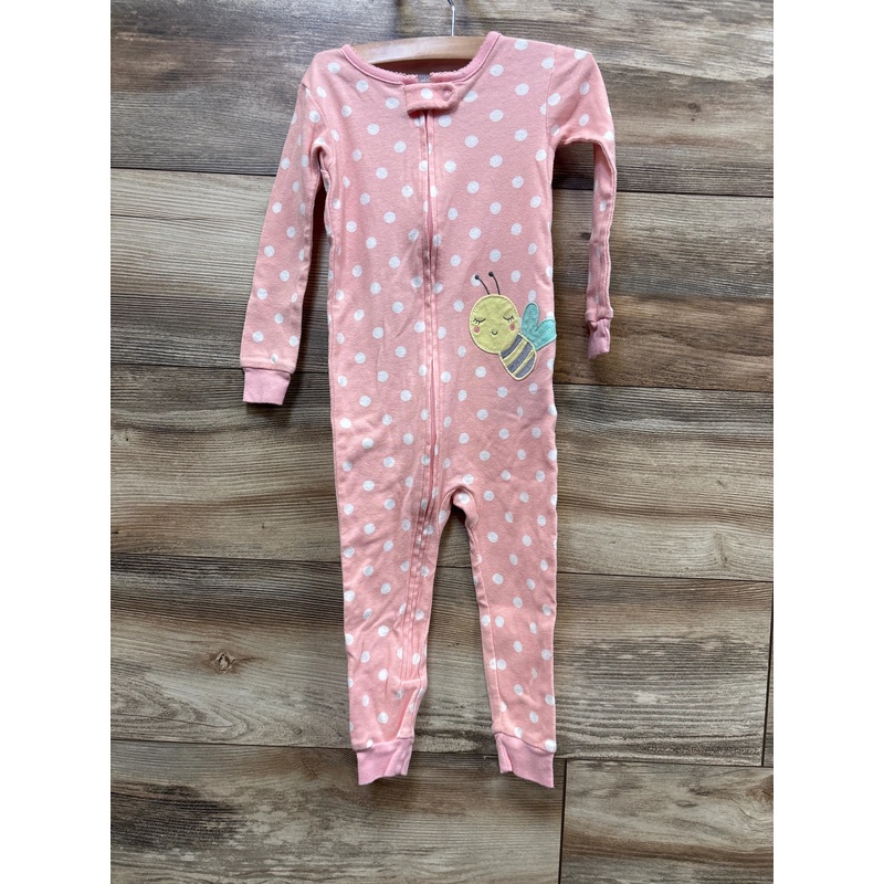 Simple Joys Polka Dot Sleeper Pink sz 24m Pink 24m