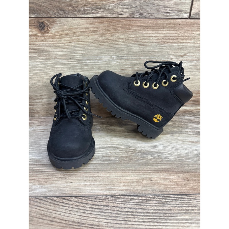 Timberland 6″ Waterproof Boots in Black sz 4c
