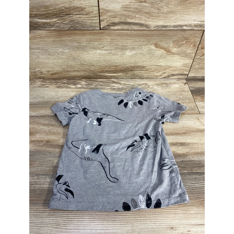 Cat & Jack Dinosaur Shirt Grey sz 3T Grey 3T