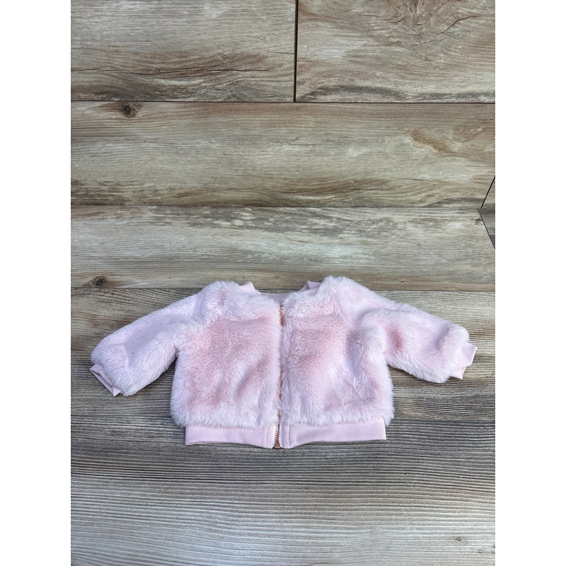 Cat & Jack Plush Jacket Pink sz Newborn Pink Newborn