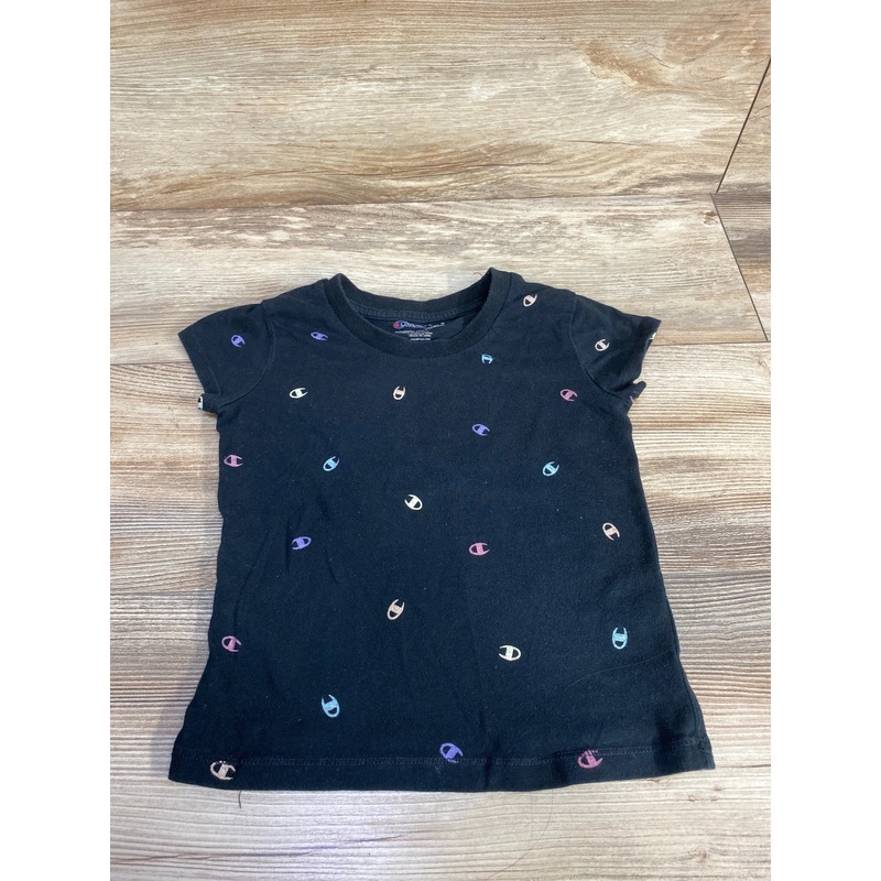 Champion Logo Shirt Black sz 4T Black 4T