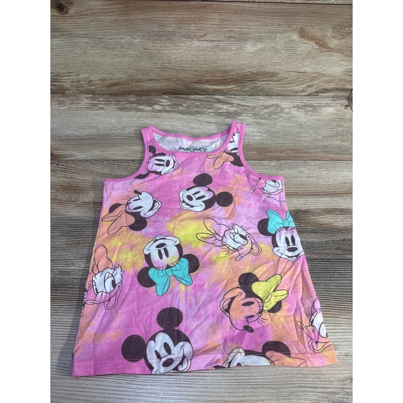 Disney Mickey and Friends Tank Top Pink sz 4-5T Pink 4T