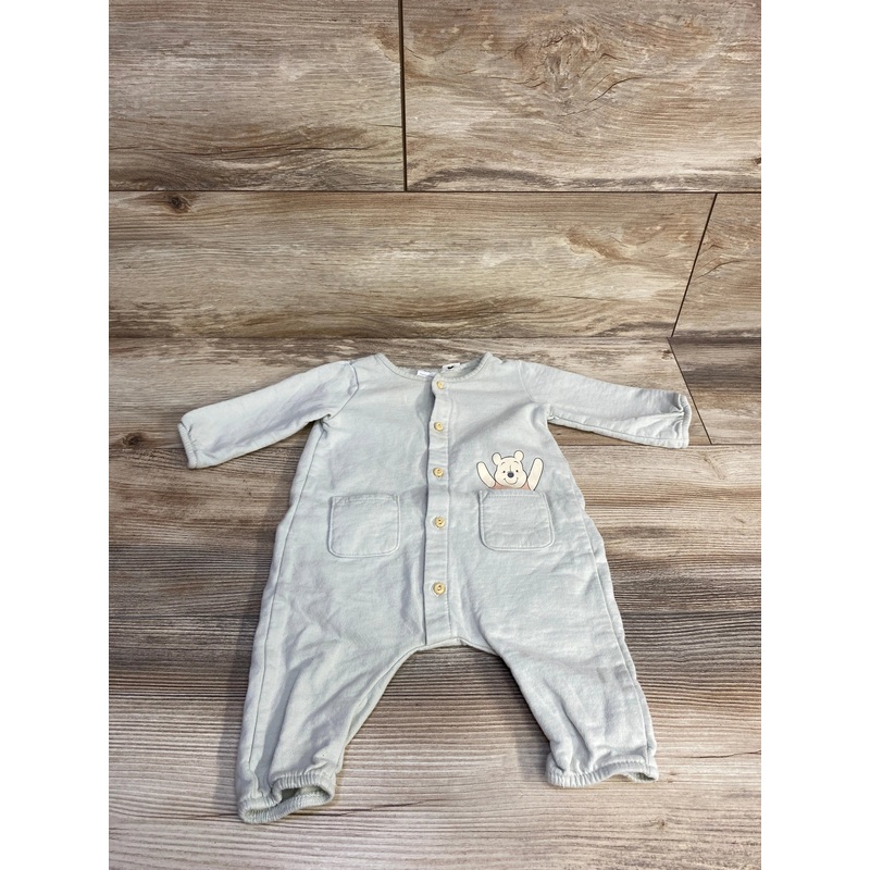 H&M Disney Winnie the Pooh Coverall Green sz 3m Green 3m