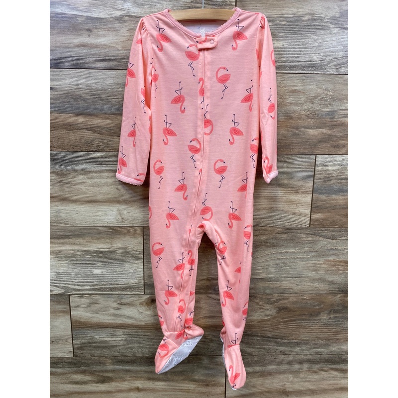 Just One You Flamingo Print Sleeper Pink sz 3T Pink 3T