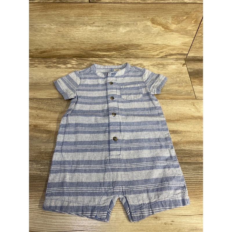 Just One You Striped Romper Blue sz 18m Blue 18m