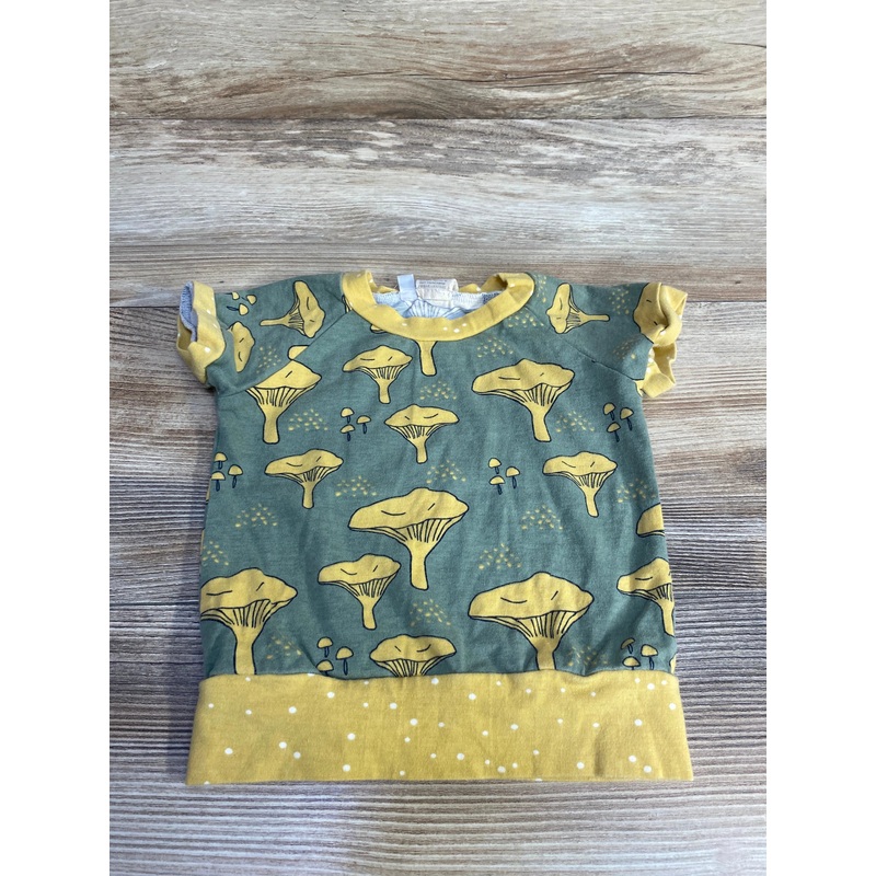 Kinder Sprouts Mushroom Shirt Green sz 3-6m Green 3m