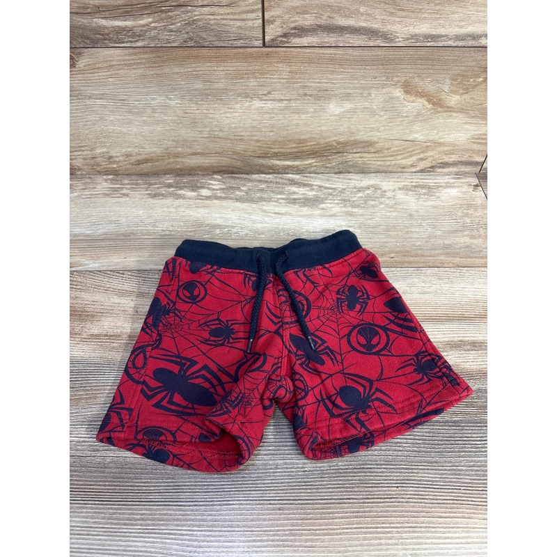 Marvel Comics Spiderman Shorts Red sz 18-24m Red 18m