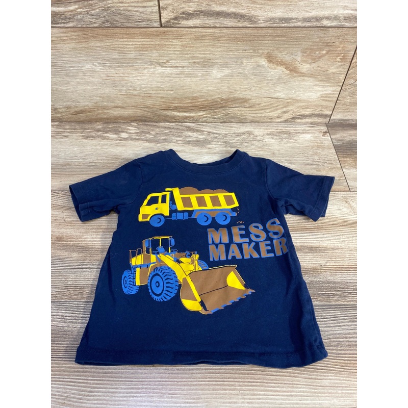 Maximus Rex Mess Maker Shirt Navy sz 2T Navy 2T