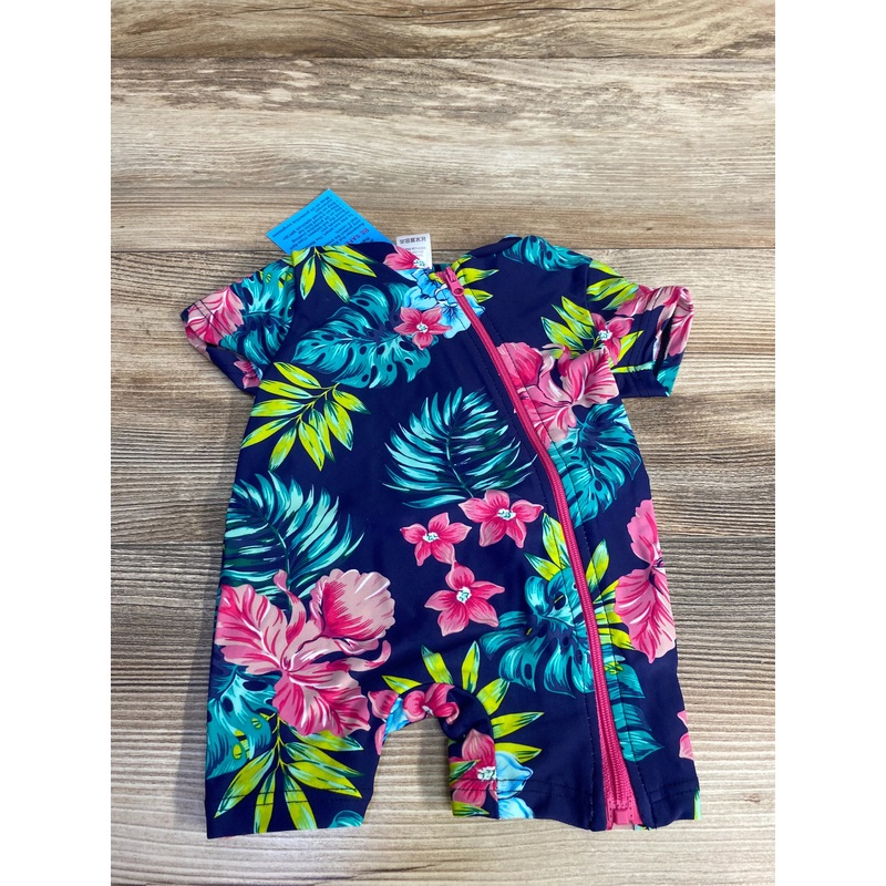 NEW 1pc Floral Swimsuit Navy sz 3m Navy 3m