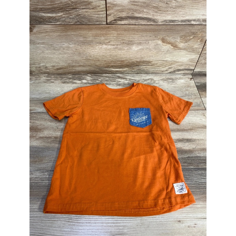 Weatherproof Vintage Pocket Shirt Orange sz 4T Orange 4T