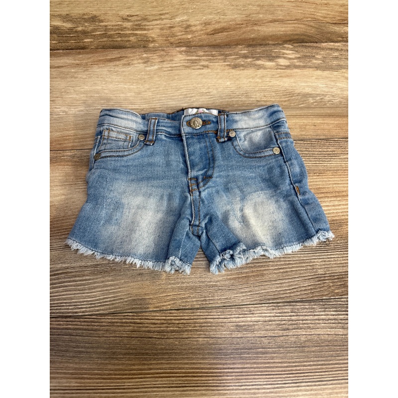 Bailey’s Blossoms Denim Shorts Blue sz 12-18m Blue 12m