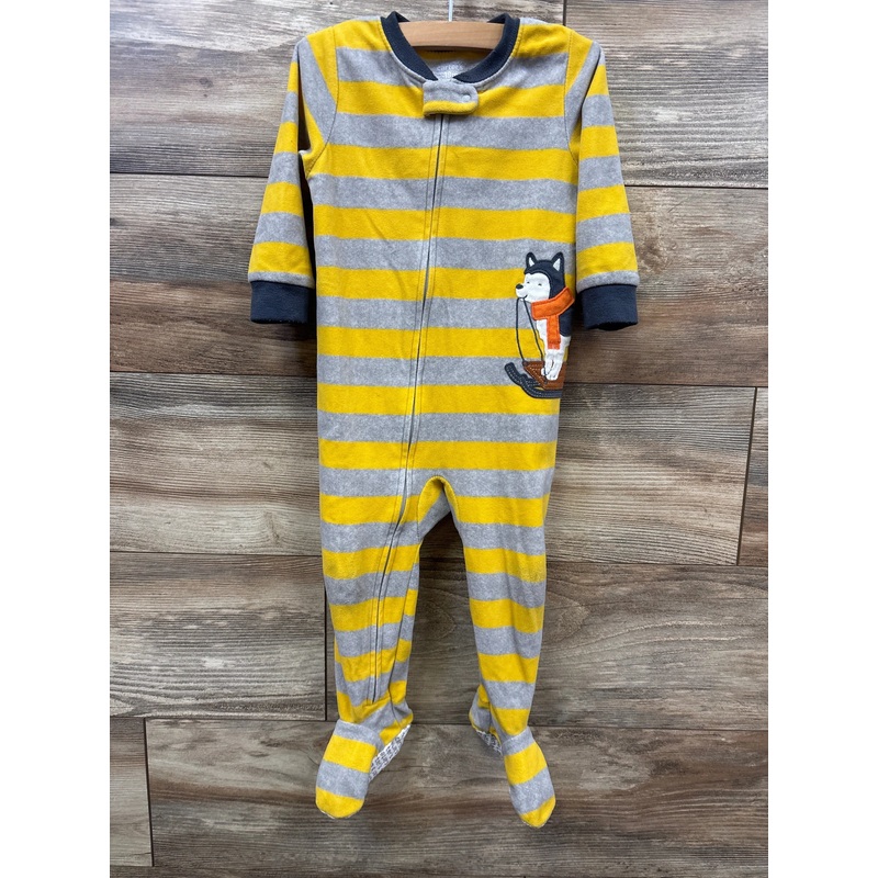Carter’s Striped Blanket Sleeper Yellow sz 18m Yellow 18m