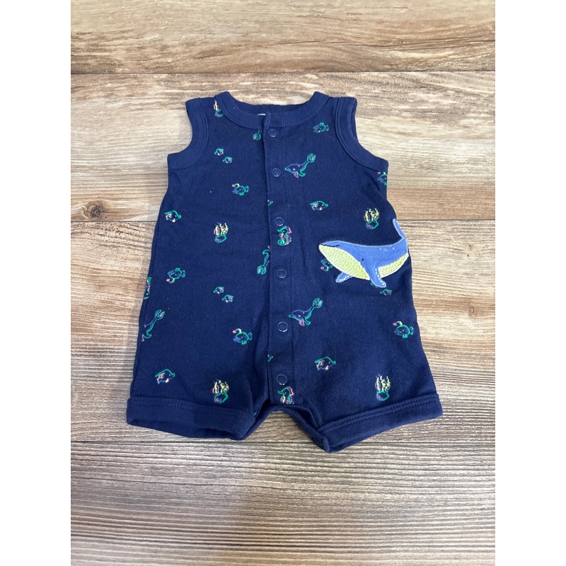 Carter’s Whale Romper Navy sz 3m Navy 3m