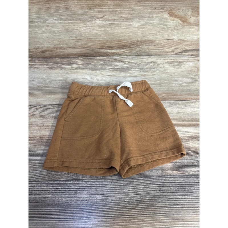 Cat & Jack Drawstring Shorts Brown sz 2T Brown 2T