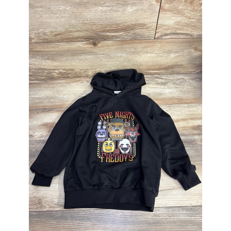 Five Night Freddy’s Hooded Shirt Black sz 4T Black 4T